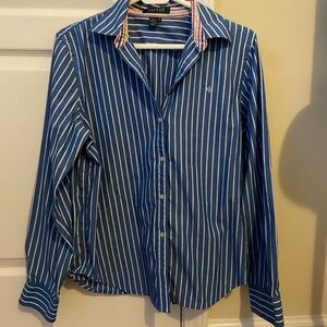 Ralph Lauren Classic Blue Button Down Shirt